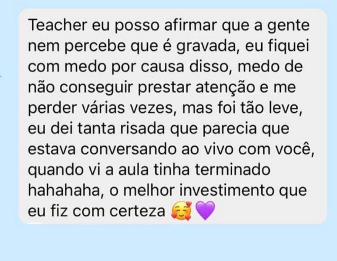 Depoimentos Ingles para Desesperados